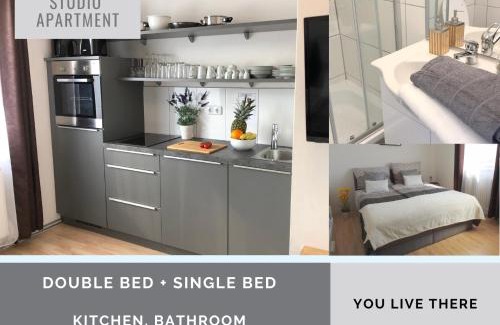 Froschberg Apartment | Budget-Friendly Apartments CITY Stadion with On-Site Dining