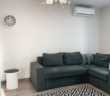 Mukachevo Apartment | Modern Apartments Domovik: Family-Friendly Stay with Pets