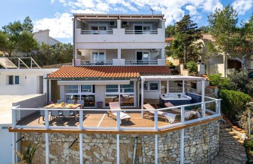 Cove Basina (Jelsa) Apartment | Oceanfront Bliss at Apartments Habek 2 - Guest Rated 10/10