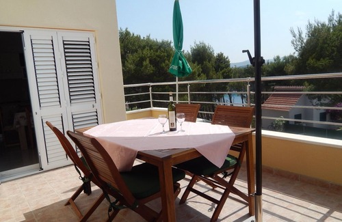 Cove Osibova (Milna) Apartment | Two Bedroom Apartment with Terrace and Sea View
