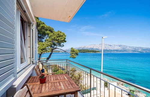 Lumbarda Apartment | Apartments Nikolina (LU) - Studio with Sea View