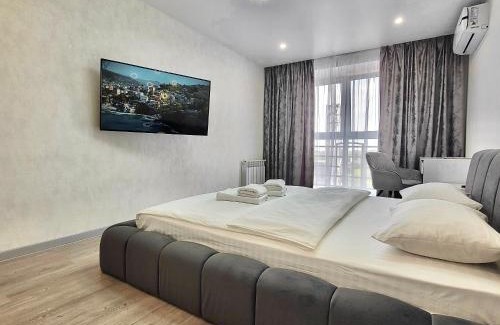 Sukhinovka Apartment | ApartPoltava Graphite Luxe Ремонт 2025 Престижна новобудова в ЦЕНТРІ міста