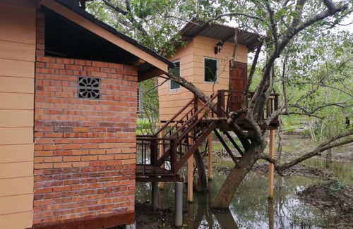 Kuala Teriang Resort | Eco-Friendly Api-api Eco Chalet with Pool & Breakfast