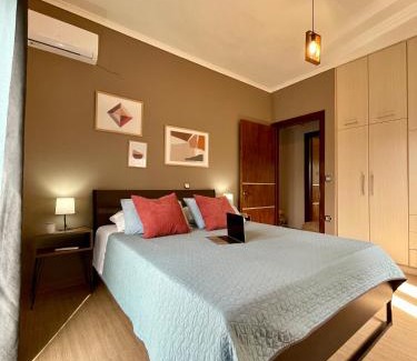 Lefkada Town Villa | Serene Escape at Apollon Paian with Oceanfront Views