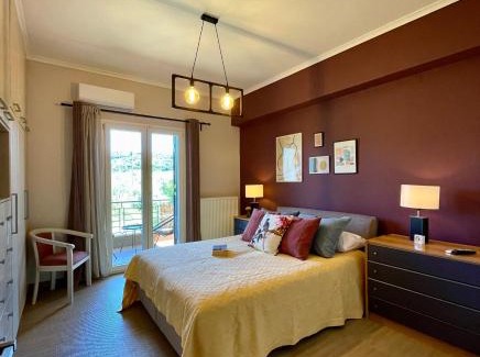 Lefkada Town Villa | Serene Escape at Apollon Paian with Oceanfront Views