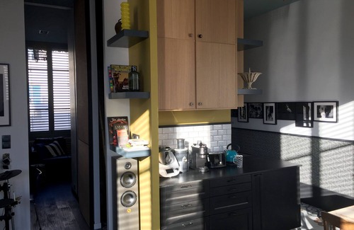 Croix Rousse Apartment | Cozy App LYON4 with Spa and Hot Tub in Croix Rousse