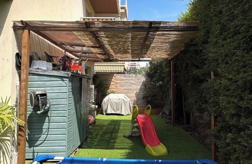 Saint-Laurent-du-Var Apartment | App with garden 50 m from beaches and restaurants