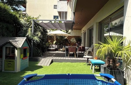 Saint-Laurent-du-Var Apartment | App with garden 50 m from beaches and restaurants