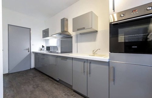 Belfort Apartment | Family-Friendly Appart'hôtel de la Roseraie with Kitchen