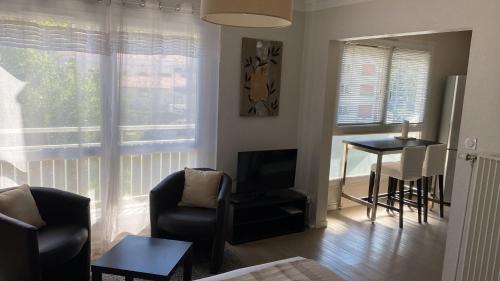 La Metare - Le Portail Rouge Apartment | Comfortable Appart' Hôtel Fauriel Saint Etienne with Parking