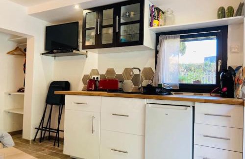 Le Pradet Apartment | Oceanfront Comfort at Appart'Hotel au Pradet, Rated 8.8/10