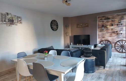 Vierzon Apartment | Central Appart with Parking - Perfect for Family Stays