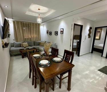 Mesnana Apartment | Bright and Airy Appart Neuf with Child-Friendly Amenities