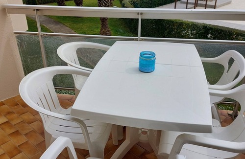 Saint-Cyprien Plage Apartment | Ocean View Retreat with Pool near Collioure - 10/10 Rated