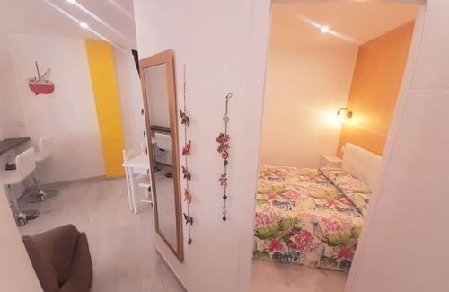 Los Cristianos Apartment | Oceanfront Appart Vista Mare Giada Steps from the Beach