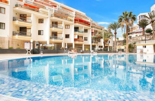 Los Cristianos Apartment | Oceanfront Appart Vista Mare Giada Steps from the Beach