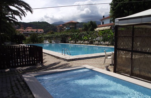 Pietra Ligure Condo | Ocean View Apartments with Pool and Spa Amenities