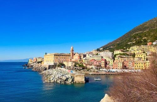 Nervi Apartment | Pet-Friendly Apartment with Ocean View and Private Beach