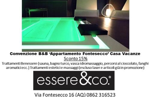 L'Aquila Apartment | Exceptional Appartamento Fontesecco with Spa & Breakfast