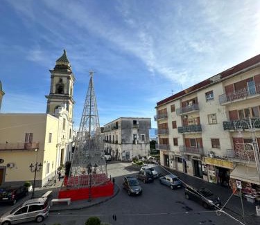 Trecase Apartment | Charming Appartamento in Piazzetta - Rated 9.2/10 for Families
