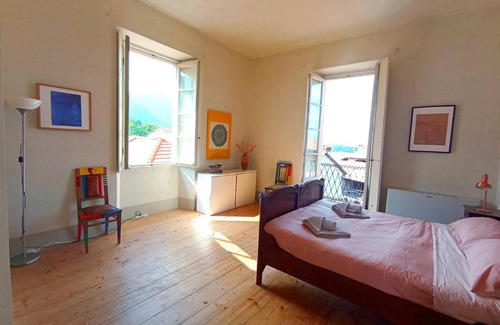 Madonna del Sasso Apartment | Sunlit 2-Bedroom Apartment with Scenic Views