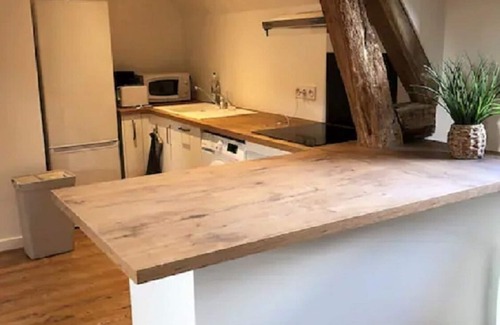 Barneville-la-Bertran Apartment | Serene Appartement au Calme with Spa and Hot Tub Access