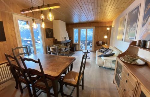 Champery Apartment | Cozy Mountain Apartment with Hot Tub & Breakfast Included
