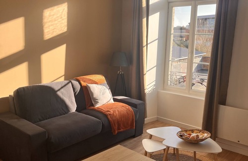 Angouleme Apartment | Elegant Apartment with Kitchen and Family-Friendly Amenities