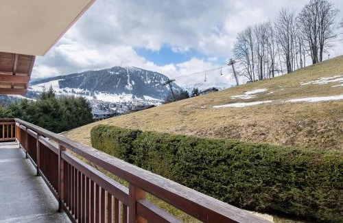 Megeve Apartment | Modern 2-Bedroom Apartment with Balcony in Megève