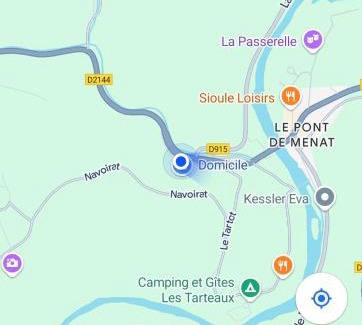 Menat Apartment | Appartement 3 chambre 4 lits doubles dans les Gorges de la Sioule proche rivière