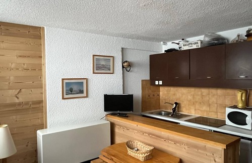 Plangagnant Apartment | Cozy 3-Room Apartment for 5 at Aime 2000, La Plagne