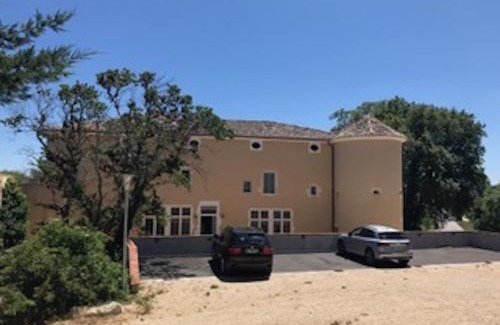 Lussan Apartment | Inviting Chateau Apartment for 4 with Pool Access