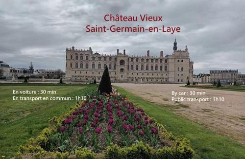 Trappes Apartment | Family-Friendly 4-Piece Apartment at La Rose des Yvelines