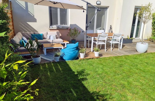 Chatou Apartment | Cozy 65m² Apartment with Garden for Paris 2024 Olympics