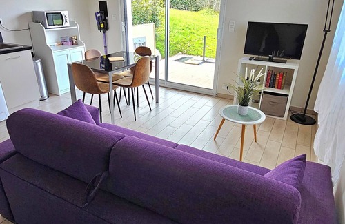 Bons-en-Chablais Apartment | Quiet Appartement au Calme: Perfect for Families & Pets