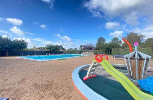 Guerande Apartment | Charming Mezzanine Apartment with Pool Near La Baule Beach