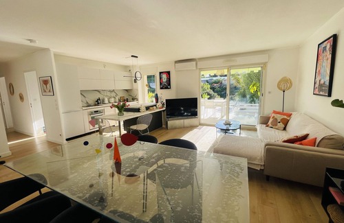 Saint Pierre de Feric Apartment | Relaxing Apartment with Private Pool Near Nice City Center