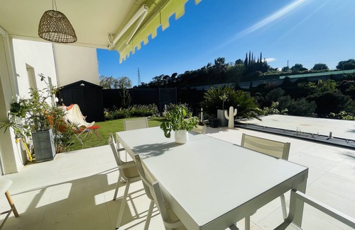 Saint Pierre de Feric Apartment | Relaxing Apartment with Private Pool Near Nice City Center