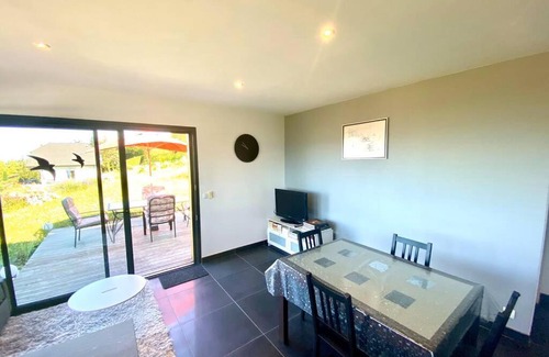 Lucinges Apartment | Scenic Apartment with Breathtaking Views Near the Border