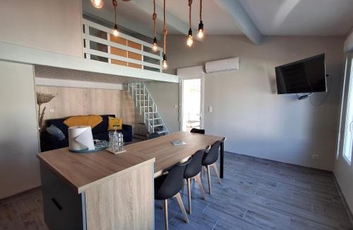 Quartier de l'Hippodrome Apartment | Charming Mezzanine Apartment Steps from Beach and Shops
