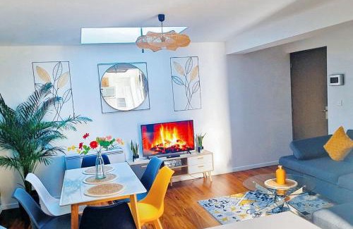 Raismes Apartment | Cozy 2-Bedroom Apartment with Free WiFi in Raismes