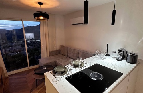 Calenzana Apartment | Modern Poolside Apartment Near Land and Sea for Families