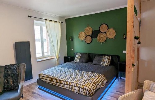 Brioude Apartment | Central Loft Apartment: Family-Friendly and Inviting Stay