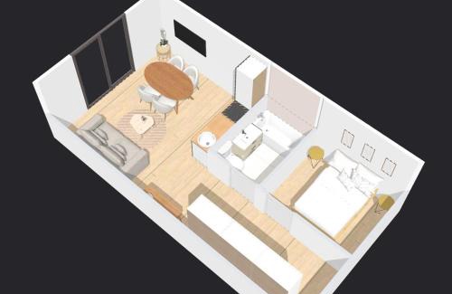 Plougonvelin Apartment | Cozy Apartment with Ocean View and Private Terrace