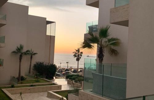 Pont Blondin Apartment | Elegant Oceanfront Apartment with Pool in Mohammedia
