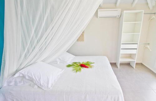 Deshaies Apartment | Oceanfront Duplex Apartment with Private Jacuzzi Retreat