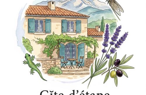 Vitrolles-en-Luberon Apartment | Appartement Gîte d'Etape Vitrolles en Luberon