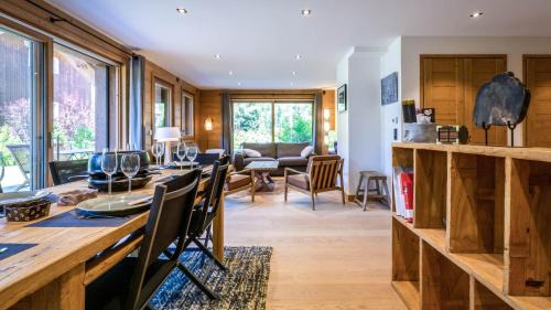 Les Praz-de-Chamonix Apartment | Discover Appartement Green: 4-Star Stay with Family Amenities