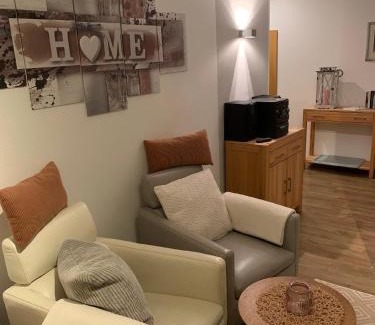 Schofweg Apartment | Cozy Apartment in Langfurth with Balcony for Families