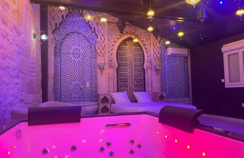 Montataire Apartment | Appartement Jacuzzi Hammam 1001 Nuits Yaospa60